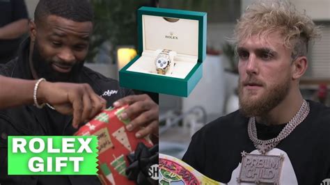 jake paul buys tyron woodley rolex